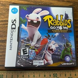 Nintendo DS Rabbids Go Home - White and Purple
